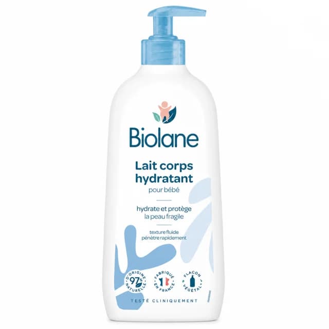 Biolane Lait Corps Hydratant pour Bébé
